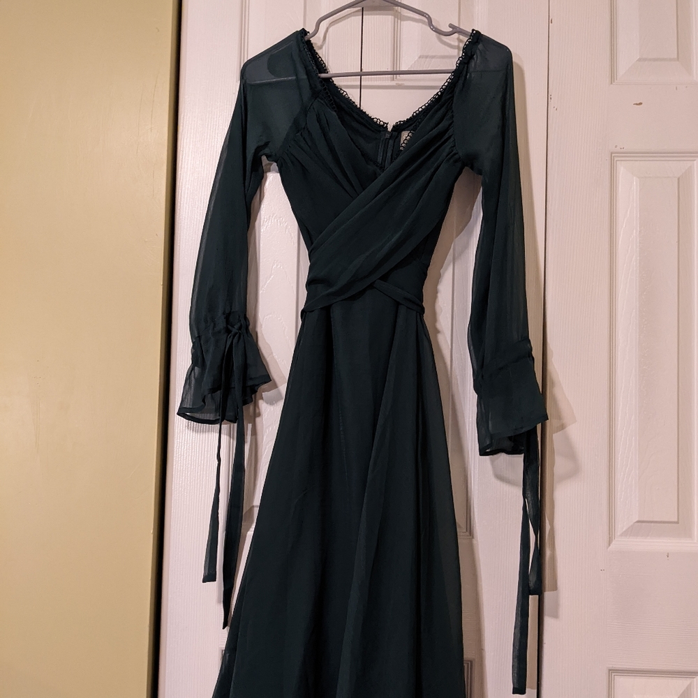 Midi Wrap Dress